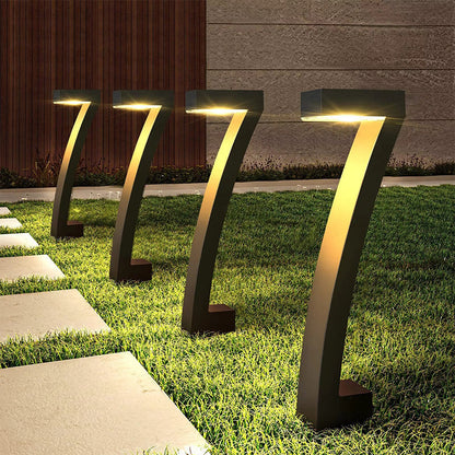 🌌 ¡OFERTA RELÁMPAGO 50% DE DESCUENTO + ENVÍO GRATIS! 🏡 Luces Solares de Exterior en Forma de "7" – Impermeables IP65, hasta 12 Horas de Luz, 6 LEDs y Carga Automática ✨