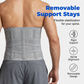 🩹 ¡OFERTA RELÁMPAGO 50% DE DESCUENTO POR TIEMPO LIMITADO! ⏰ Faja de Compresión de Doble Correa con Varillas de Soporte Extraíbles – Tensión Ajustable, Transpirable y Corrección de Postura ✨