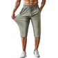 🩳 ¡OFERTA RELÁMPAGO 50% DE DESCUENTO POR TIEMPO LIMITADO! 🏃‍♂️ Pantalones Capri Deportivos de Secado Rápido para Hombre – Elásticos, con Bolsillos de Cremallera, Cintura Ajustable y 4 Colores ✨