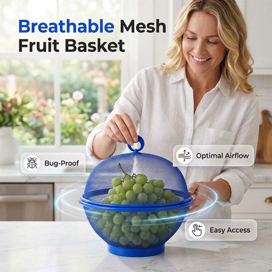 Cesta de frutas con tapa