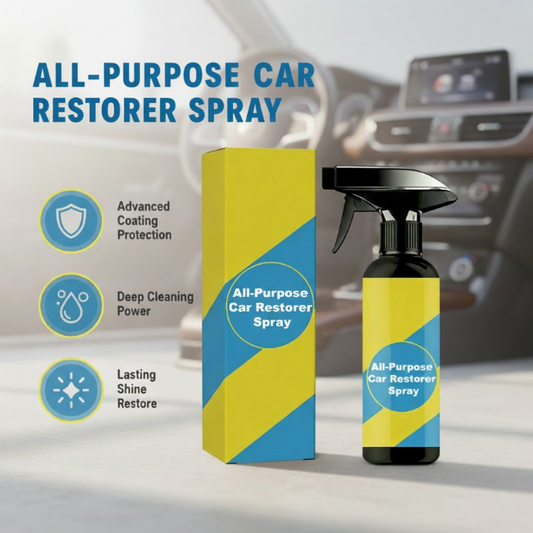 Spray restaurador de coches de todo uso