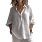 Camisa suelta versátil para mujer