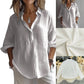 Camisa suelta versátil para mujer