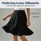 Mujeres casual elástico cintura envoltura skort