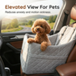 Asiento de coche de impulsor de mascotas acolchado