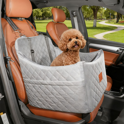 Asiento de coche de impulsor de mascotas acolchado