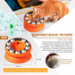 Dispensador rotativo de alimentos y juego de cerebro para gatos