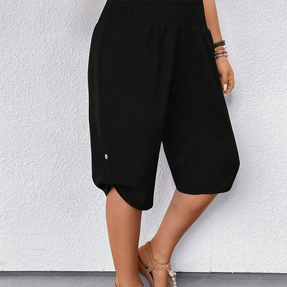 Pantalones ligeros Capri para mujer