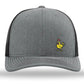Witty Chicken Embroidered Snapback Cap