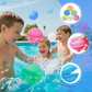 12 PCS juguete de globo de agua de silicona no magnético