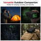 Binoculares digitales de visión nocturna con grabación de fotos y vídeos HD