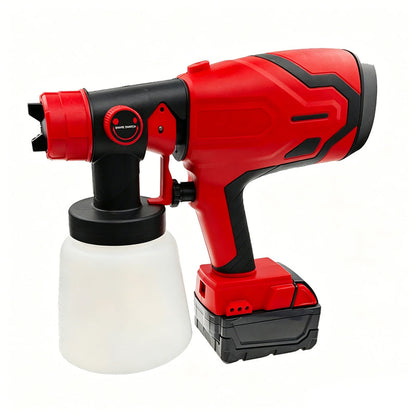 🎨 🏆 ¡ÚLTIMO DÍA CON 50% DE DESCUENTO! 🔥 Pistola de Pintura Inalámbrica – 3 Boquillas, Diseño Ergonómico, Fácil Limpieza ✨