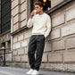 Pantalones de cuerda de talla grande para hombres