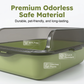 Caja de basura de plástico semicerrada con protector de salpicaduras