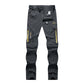 Pantalones de senderismo convertibles 2 en 1 para hombre con cinturón
