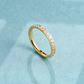 Anillo Minimalista Pave Zircon para Mujeres