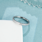 Anillo Minimalista Pave Zircon para Mujeres