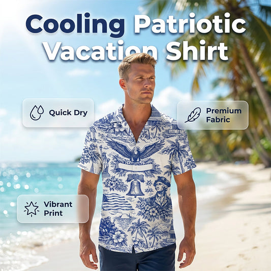 Camisa hawaiana conmemorativa del 250 aniversario