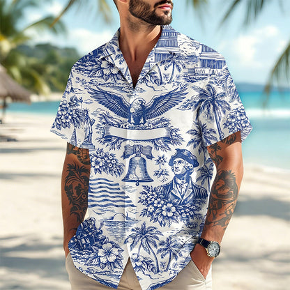 Camisa hawaiana conmemorativa del 250 aniversario