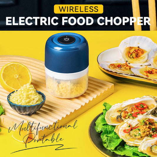 Picadora de alimentos eléctrica inalámbrica portátil multifuncional
