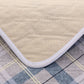 Almohadilla de cama absorbente de 4 capas lavable