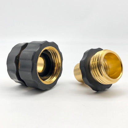 Conector rápido de manguera de jardín de 3/4 pulgadas