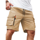 Pantalones cortos de carga de secado rápido para hombre con bolsillos