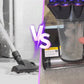 Potente aspirador con doble cámara y base UV de 14 kPa