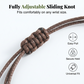 Bracete de cerámica con cuentas de estilo étnico ajustable