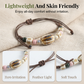 Bracete de cerámica con cuentas de estilo étnico ajustable