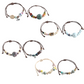 Bracete de cerámica con cuentas de estilo étnico ajustable