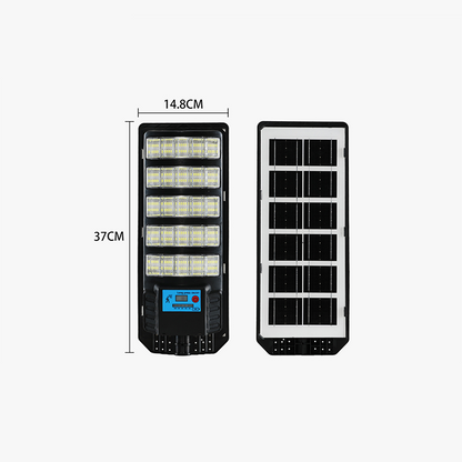 Luz de calle alimentada por energía solar con sensor de movimiento