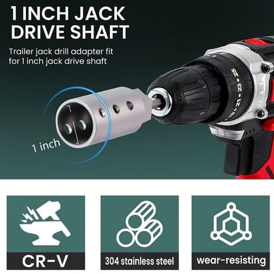 Conjunto de adaptadores de taladro Jack de tijera