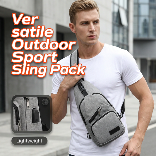 🎒 ✨ ¡OFERTA 50% OFF! Bolso Bandolera Hombre Aire Libre – Múltiples Bolsillos, Resistente al Agua, Transpirable ✨