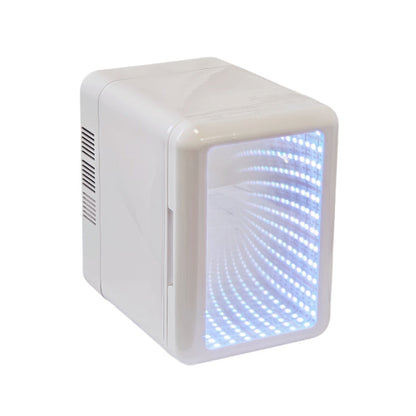 Pequeño frigorífico con luz led dimmable