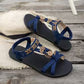Sandalias Planas para Mujer, Cómodas y Frescas con Punta Redonda