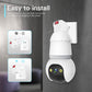 Cámara de Seguridad Tipo Foco 4MP WiFi Doble Banda con Visión Nocturna para Exterior e Interior