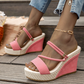 Sandalias de tacón alto para mujer
