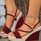 Sandalias de tacón alto para mujer