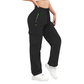 Pantalones de carga vintage para mujer con bolsillos