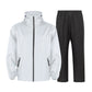 Waterproof Raincoat and Pants Suit with Reflective Strips