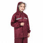 Waterproof Raincoat and Pants Suit with Reflective Strips
