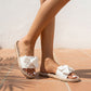 Sandalias planas de arco elegantes