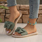 Sandalias planas de arco elegantes
