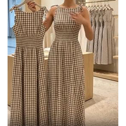 Women's Retro Bubble Sleeve Solid Color Slit Off Shoulder Dress