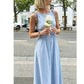 Women's Retro Bubble Sleeve Solid Color Slit Off Shoulder Dress