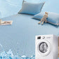 Exclusivo 50% de descuento | Set de ropa de cama de enfriamiento de seda de hielo | Manto y funda de almohada de verano transpirable y deshidratante | Acogedor de sueño ligero de secado rápido