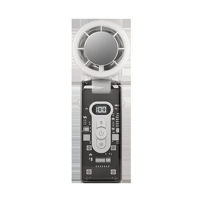 Ventilador de enfriamiento plegable de alta velocidad con luz led