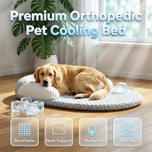 Cama de enfriamiento respirable para mascotas