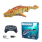 2.4G RC Mosasaurus juguete de natación con rociador